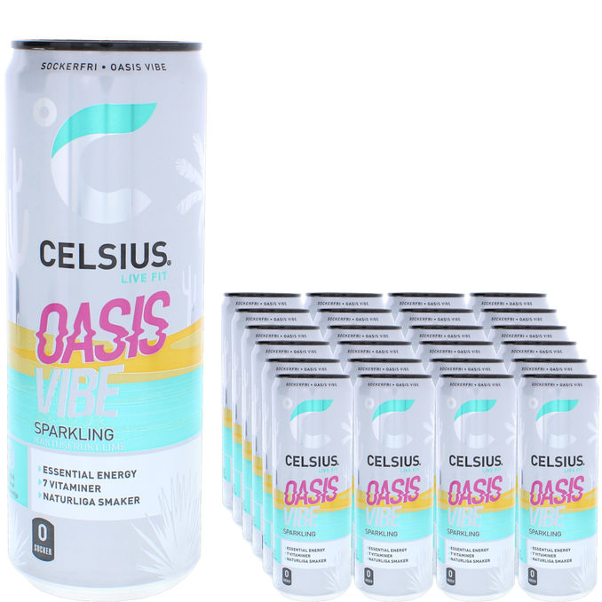 Celsius Oasis Vibe 24-pack