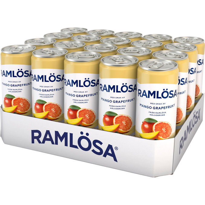 Ramlösa Mango Grapefrukt 20-pack