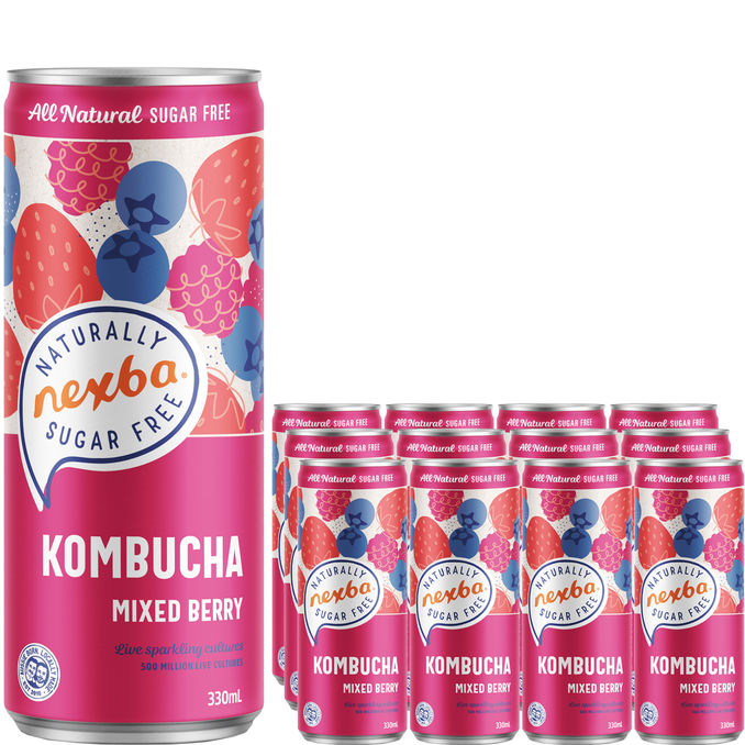 Nexba  Kombucha Berry 12-pack