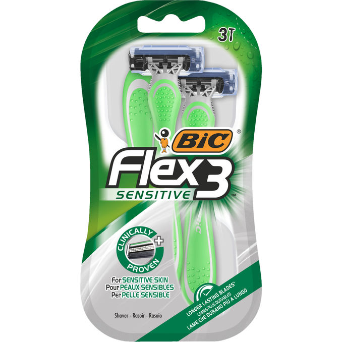 Bic Varsiterä Flex Sensitive 3-pack