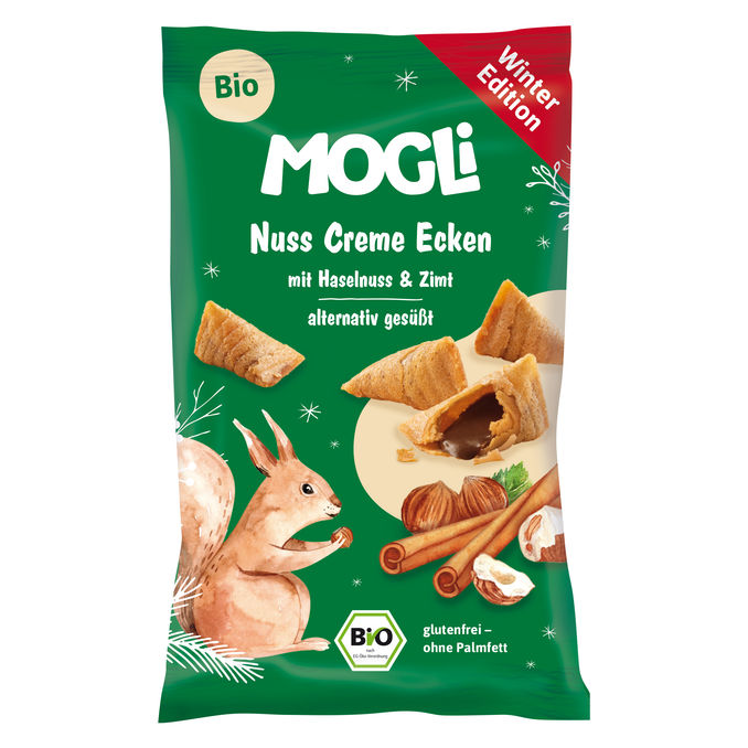 MOGLi BIO Nuss Creme Ecke Zimt