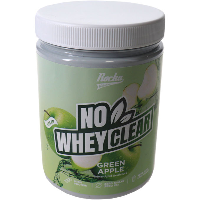 Rocka Nutrition No Whey Clear Green Apple