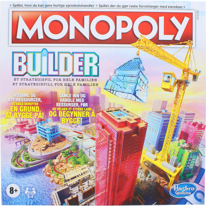 Hasbro Monopoly Builder Brætspil