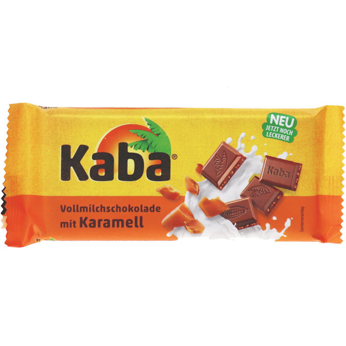 Kaba Vollmilchschokolade mit Karamell