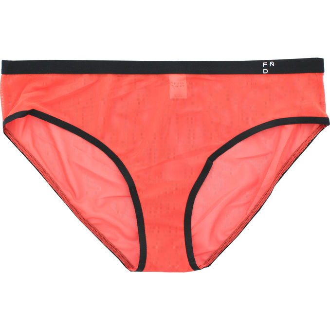 FRANK DANDY Trosor Mesh Hiphugger Stl. S Pink