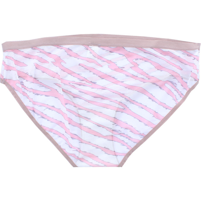 FRANK DANDY Thin Mesh Zebra Hiphugger White S