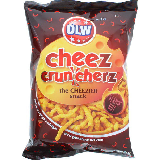 OLW Cheez Cruncherz Flamin Hot