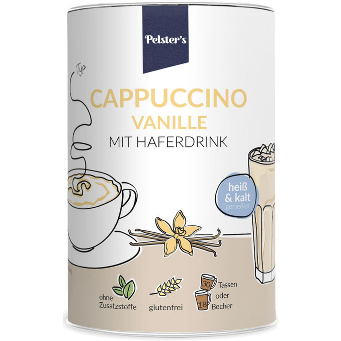 Pelster´s Cappuccino Vanille mit Haferdrink