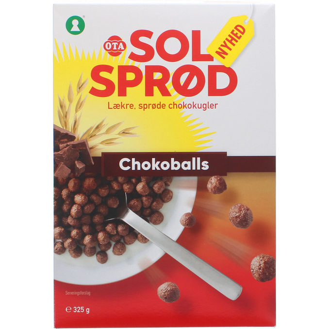 OTA Solsprød Chokoballs 325 g