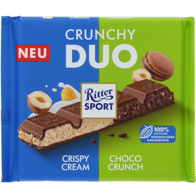 Ritter Sport Crunchy Duo 