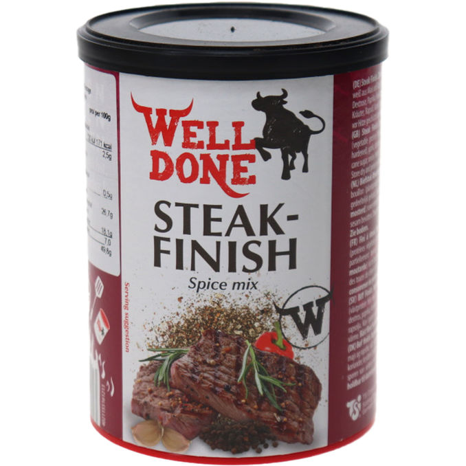 Well Done Steak Finish