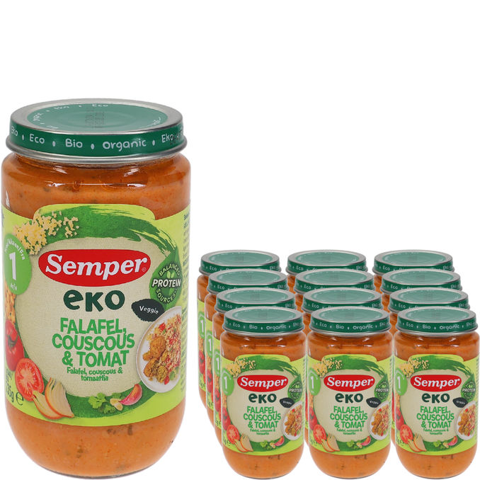 Semper Barnmat Falafel Eko 12-pack