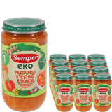 Semper Pastaa, Kanaa & Papuja Luomu 12-pack