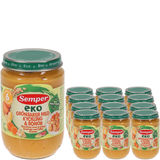 Semper Vihanneksia, Kanaa & Papuja Luomu 12-pack