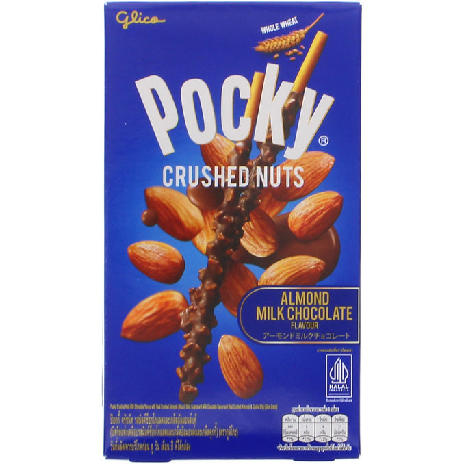 Pocky Chokladpinnar Crushed Almonds