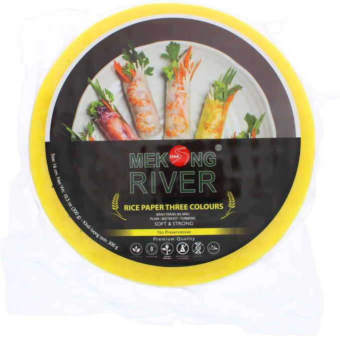 Mekong river Rispapir Tricolore 300 g