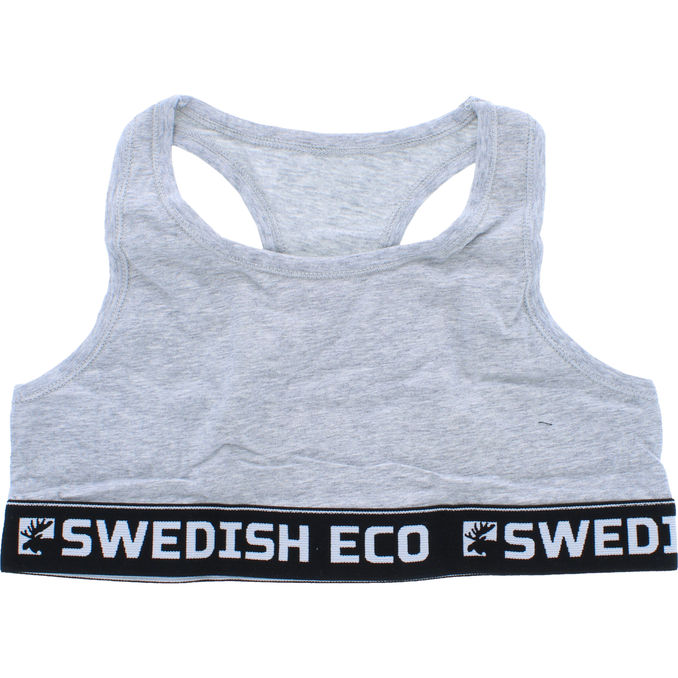 Swedish Eco Bralette Stl. S Grå