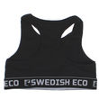 Swedish Eco Bralette Stl. S Svart