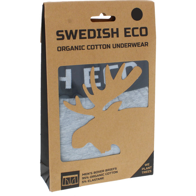 2 x Swedish Eco Boxers Herre L