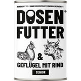 Schnauze & Co. Dosenfutter Senior Geflügel & Rind