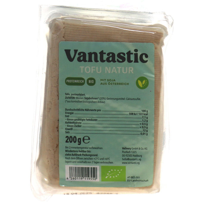 Vantastic foods BIO Tofu Natur