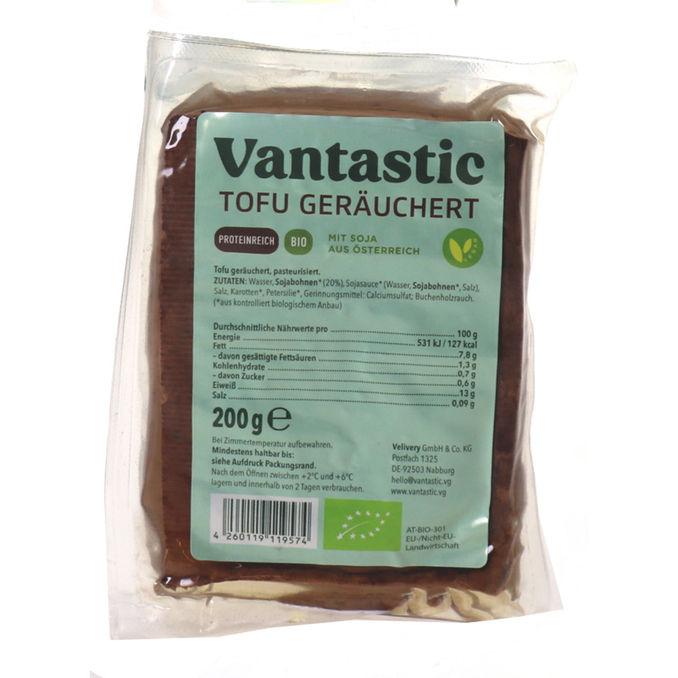 Vantastic foods BIO Tofu Geräuchert