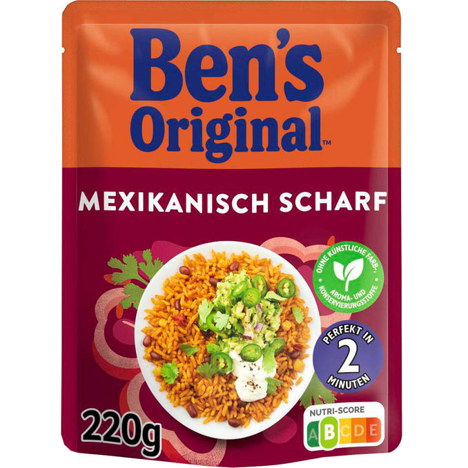 Ben's Original Langkornreis Mexikanisch scharf