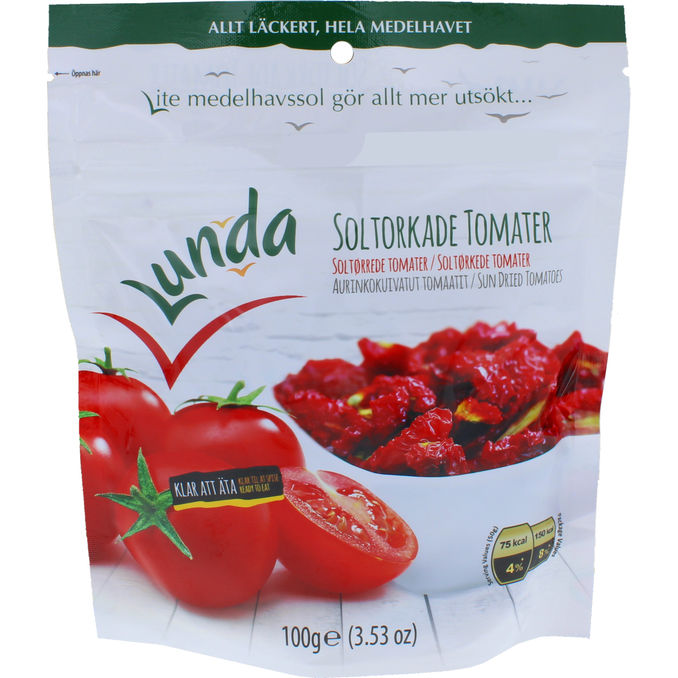 Lunda Soltørrede Tomater