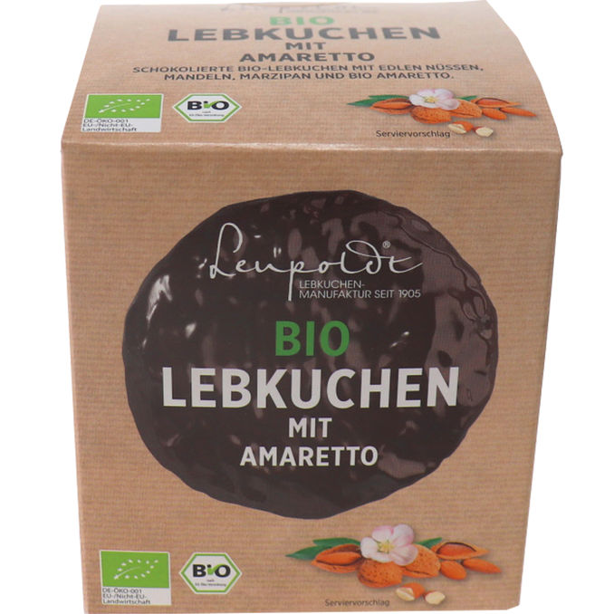 Leupoldt BIO Lebkuchen mit Amaretto