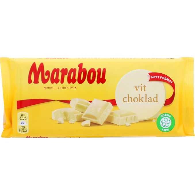 Marabou Valkosuklaa