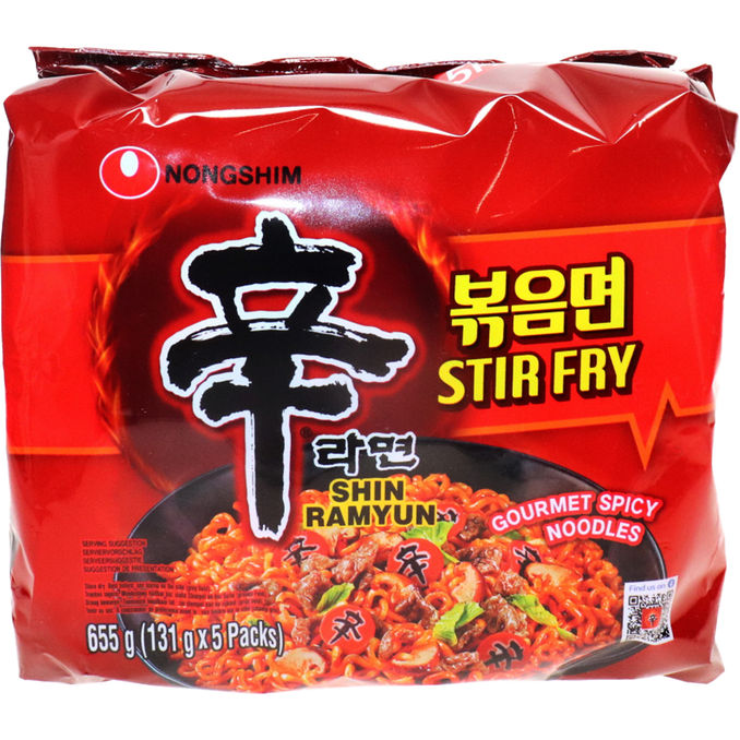 NONGSHIM Instant Nudeln Shin Ramyun Stir Fry