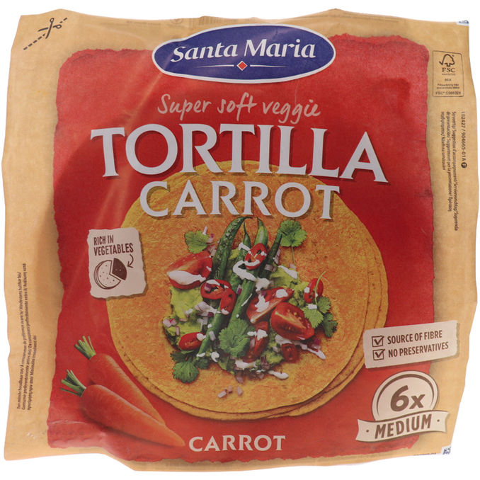 Santa Maria 2 x Tortilla Karotte