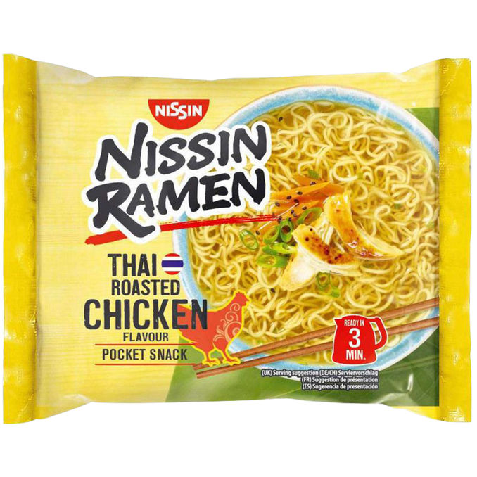 Nissin Instant Nudeln Thai Roasted Chicken