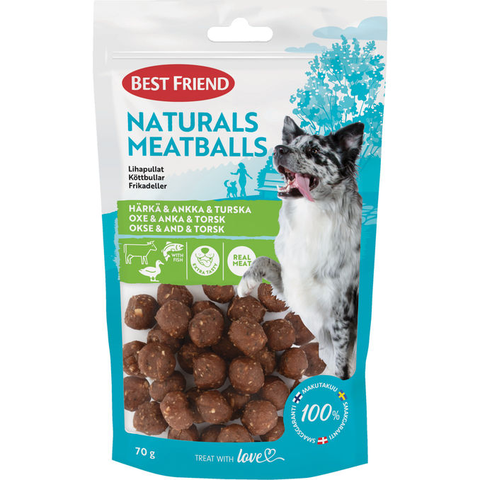 Best Friend Hundesnacks Meatballs 70 g