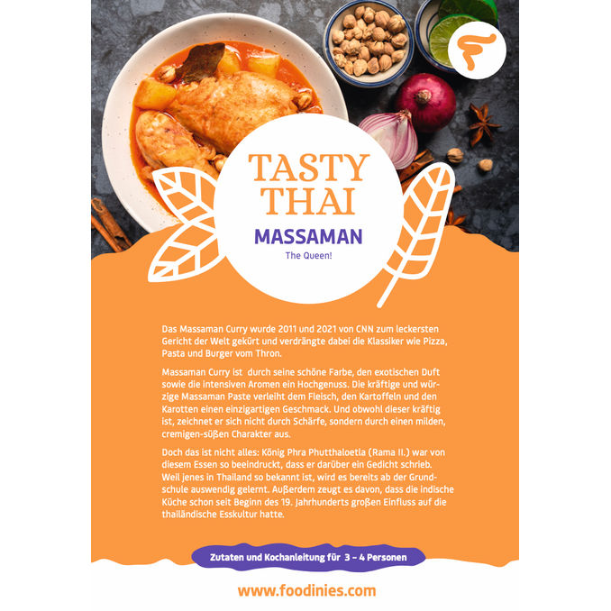 Foodinies Thai Kochbox - Massaman Curry