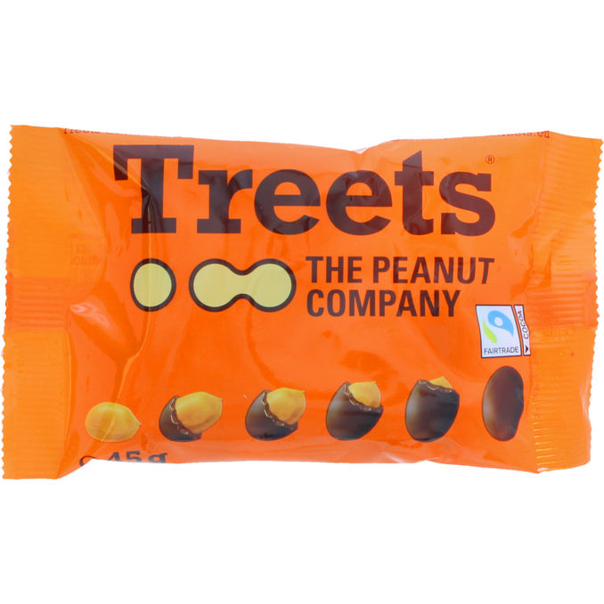 Treets Choklad Jordnötter 45g