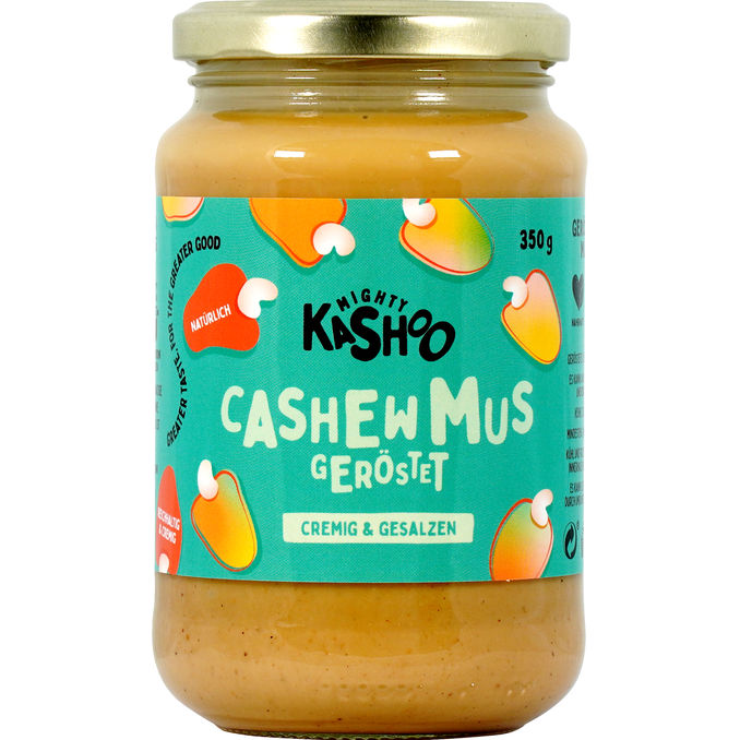 Mighty Kashoo Cashew Mus Cremig & Salzig