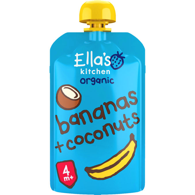 Ella's Kitchen Smoothie Banaani & Kookos 4kk Luomu