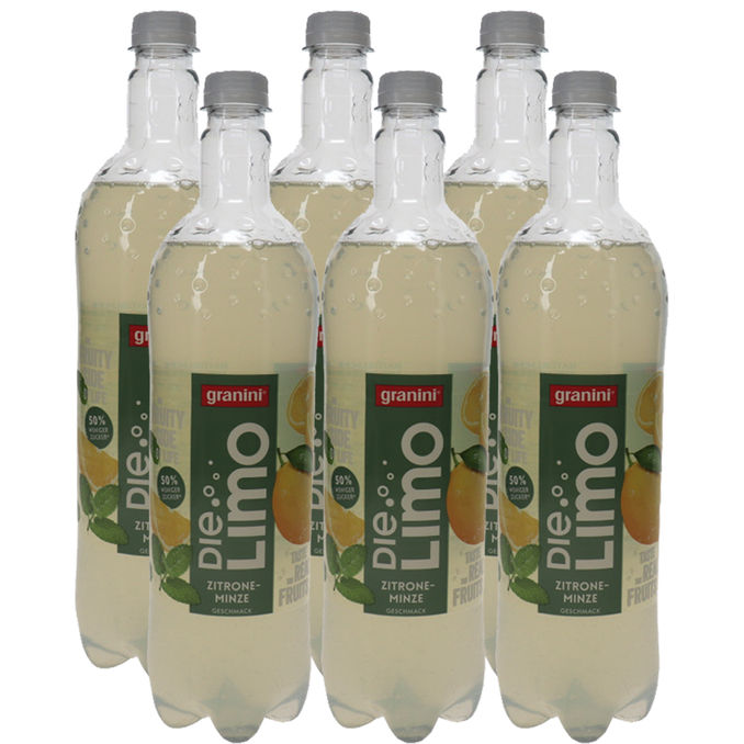 granini Die Limo Zitrone Minze, 6er Pack