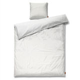 JUNA Påslakanset Stars Vit 150x210 cm