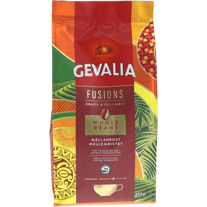 Gevalia Fusion Brazil & Colombia 450 g