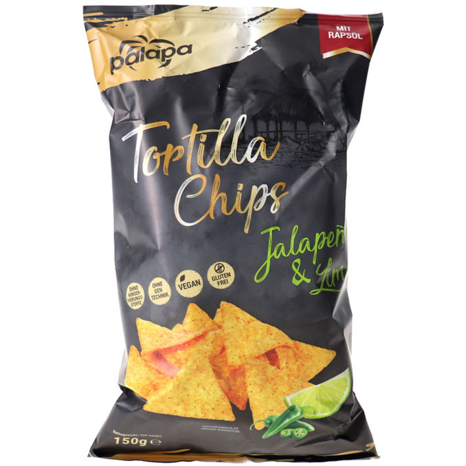 Palapa Tortilla Chips Jalapeño-Lime