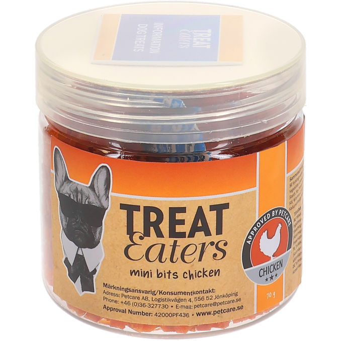 Treateaters Hundgodis Mini Bits Chicken