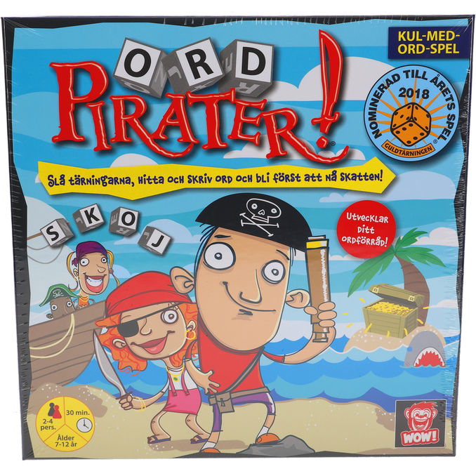 WOW Ord Pirater Brädspel