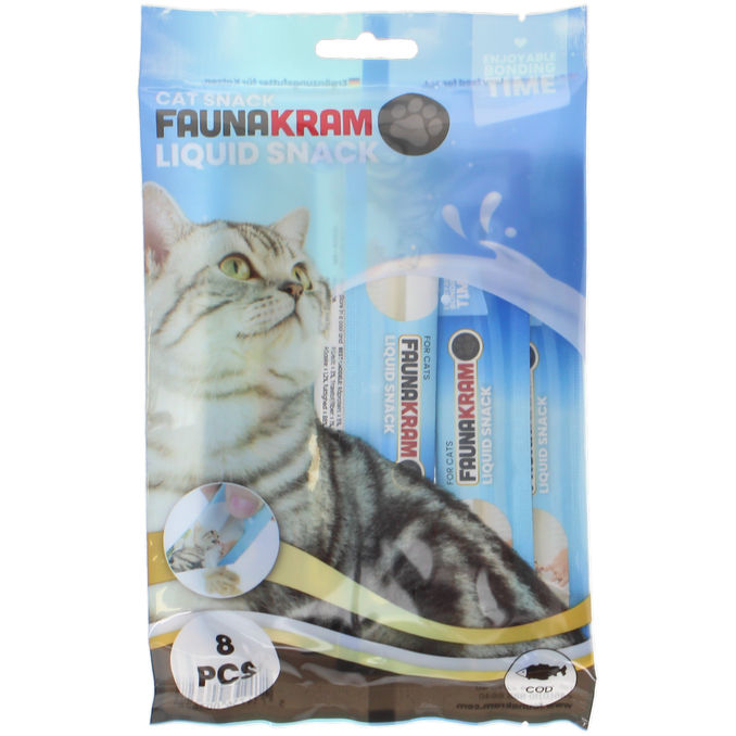 Faunakram Flytande Kattgodis Torsk
