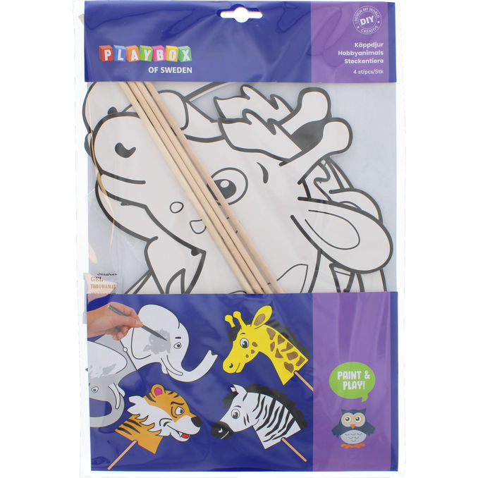 Playbox Askartelusetti Keppieläimet