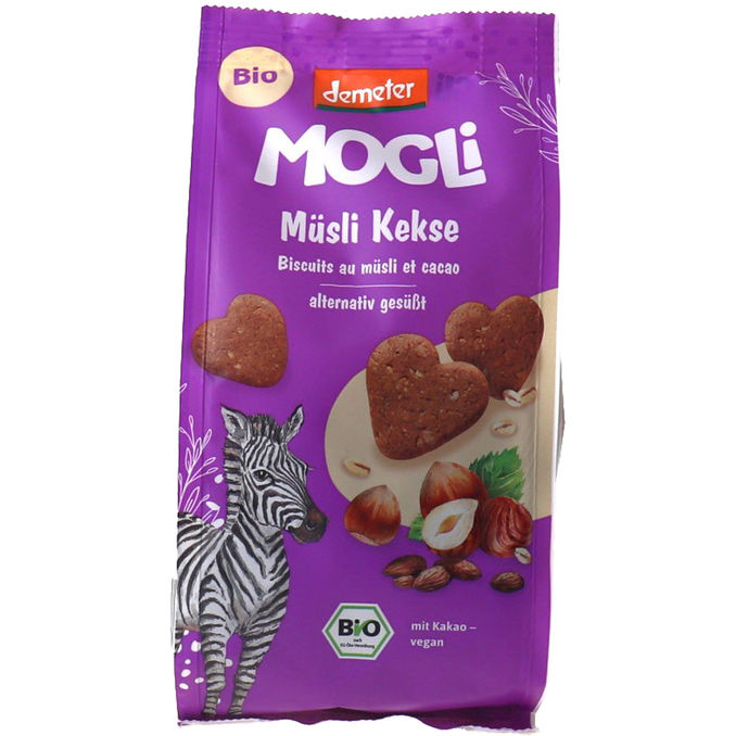 MOGLi BIO Müsli Kekse mit Kakao 
