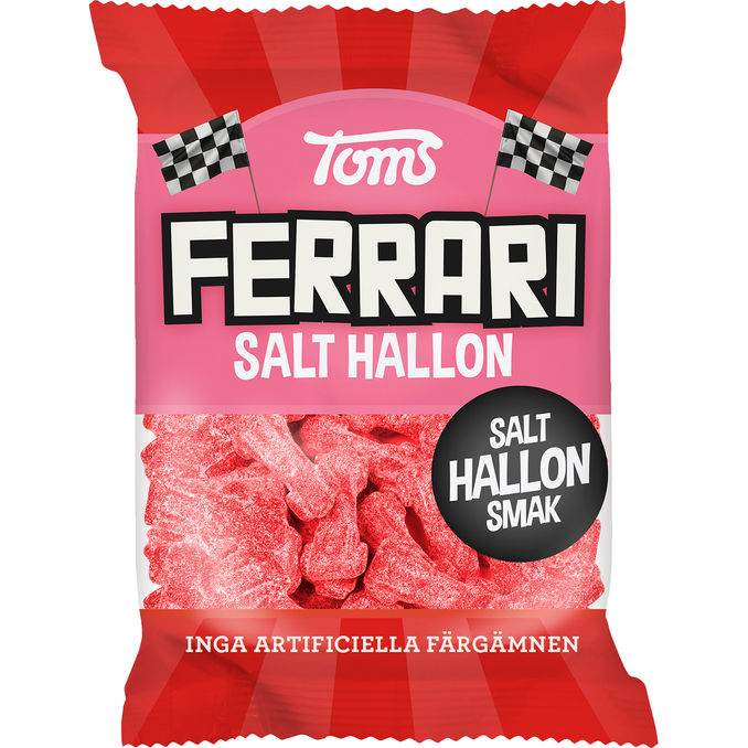 Toms Ferrari Salt Hallon Vingummi
