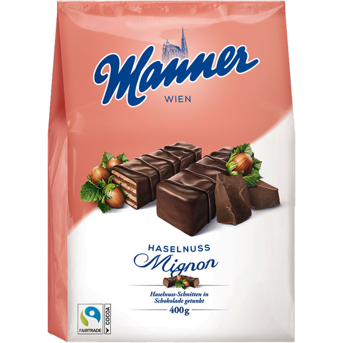 Manner Haselnuss Mignon Schnitten