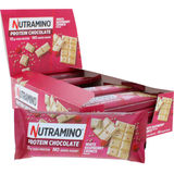 Nutramino Proteinchokolade White Raspberry Crunch 16-pak